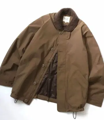 자켓 수중 방풍 덱 자켓 중면 블루종 브라운 L 브라운