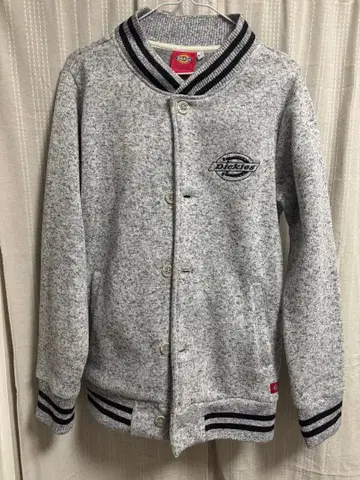Dickies 그레이 니트 자켓