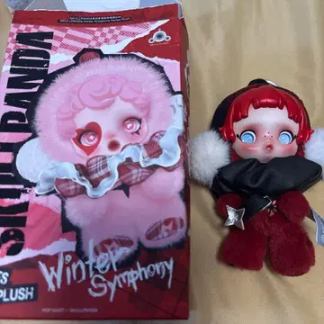 SKULLPANDA Winter Symphony 봉제 인형 펜던트