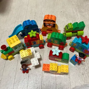 레고 듀플로 동물 기차 숫자의 기차