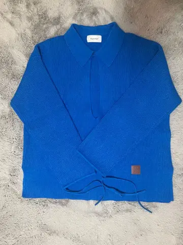 [ knuth marf ] slit neck loose knit