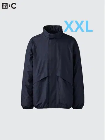 UNIQLO C 라이트 웨이트 스탠드 블루종