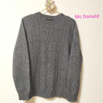 Mc Donald 맥도날드 뉴질랜드제 니트 스웨터 상의