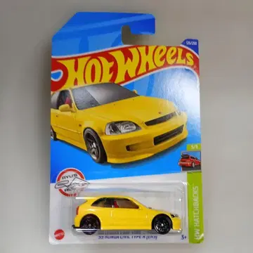 레어! 99 혼다 시빅 타입R EK9 핫휠 미니카