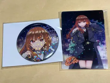 컬러풀 피치 토부 동물공원 캔뱃지 에토 카드