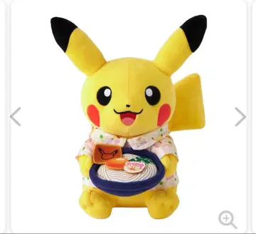 새상품 봉제 인형 우동 피카츄 포켓몬 센터 카가와