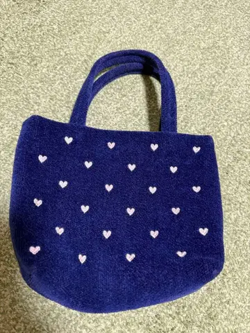 러브러리 하트 백 네이비