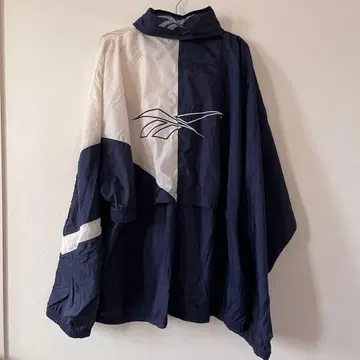 Reebok 나일론 자켓 네이비/화이트