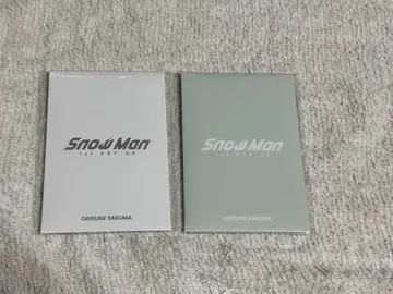 SnowMan popup 서울 사쿠마 다이스케 포토 카드팩 A.B 세트