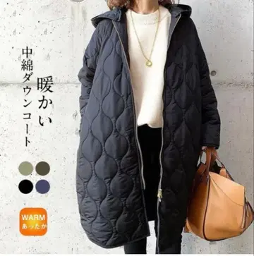 새상품 충전솜 다운 블랙 M