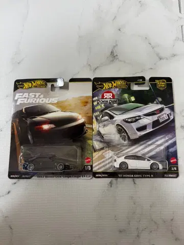핫휠 혼다 시빅 EJ1 FD2 타입R 로닌런