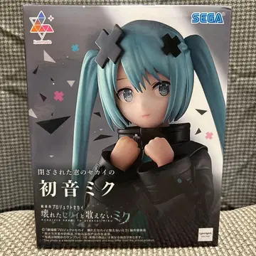 닫혀진 창의 세계의 하츠네 미쿠 피규어