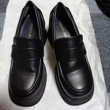 wee willie 통굽 로퍼 블랙 L