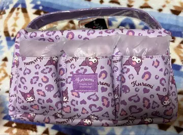 미사용 새상품 쿠로미 칸막이 수납 케이스 레오파드 무늬