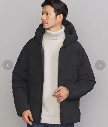 BEAUTY&YOUTH 코마츠마테레 나일론 ALLIED 다운 자켓