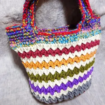 컬러풀 보더 백