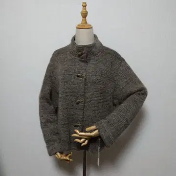 모세 니트 자켓