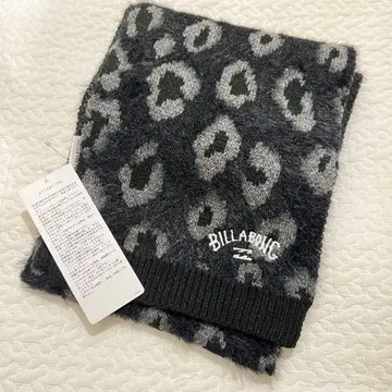 [ 미사용 새상품 ] BILLABONG 머플러 레오파드