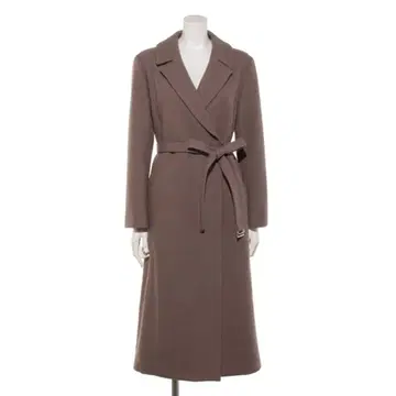 새상품급 아푸와이저 리셰 벨티드 롱 코트 모카