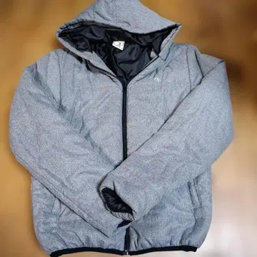 ocean pacific 후드 부착 그레이 패딩 자켓