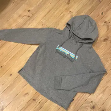 patagonia 그레이 후드 부착 후드티 M