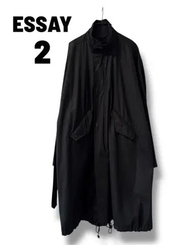 ESSAY MODS COAT 에세이 모즈 코트 코트 블랙 2