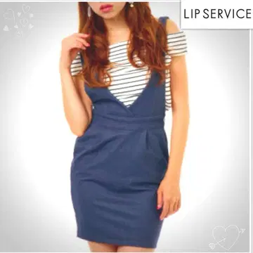 [ 새상품 ] LIP SERVICE 립 서비스 살로펫 점프 스커트 M