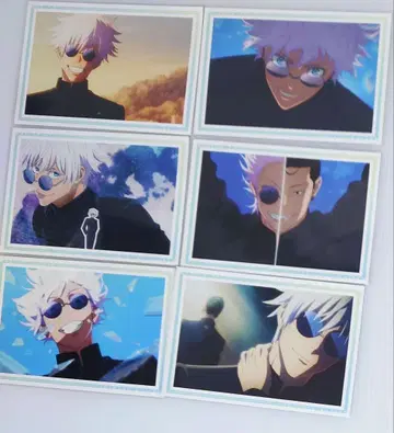 주술회전 TOHO 엽서 고죠 사토루