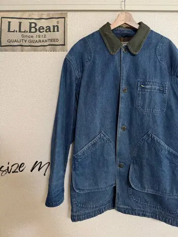 L.L.Bean 데님 커버올 M 사이즈