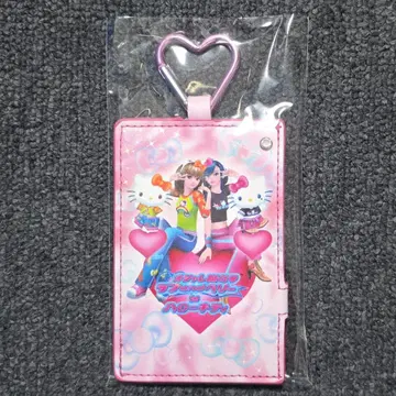 [ 새상품 ] 오샤레마녀 러브 and 베리 헬로키티 카드형 거울&케이스