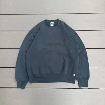 usa 제조 90s 러셀 애슬레틱 맨투맨 블랙