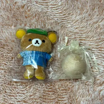 리락쿠마 라쿠아 20주년 콜라보 키링 세트