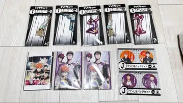 하이큐 제일복권 키링 캔뱃지 엽서북