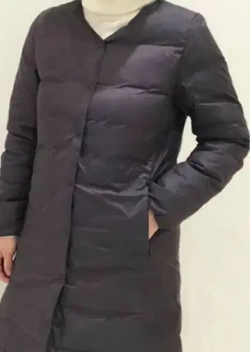 무인양품 새상품 미사용품 경량 포켓터블 다운 코트 XS S 블랙 블랙