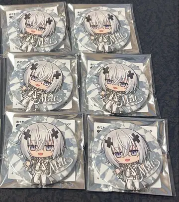 메테오라 멜트 군 캔뱃지 6개 세트