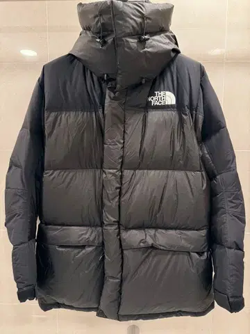 THE NORTH FACE 후드 부착 다운 자켓 블랙