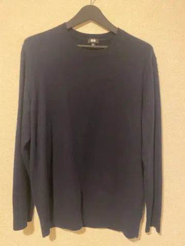UNIQLO 캐시미어 크루넥 스웨터 XL