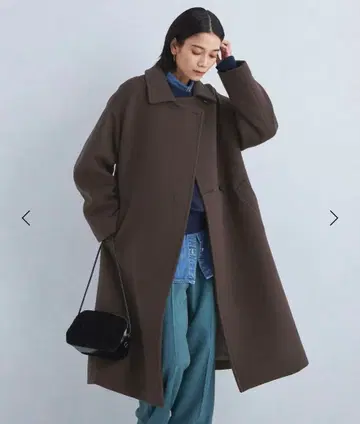 브라운 스탠드 코트