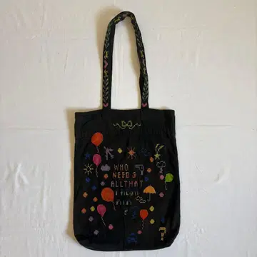 Bernhard Willhelm 아카이브 자수 토트백