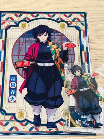 토미오카 기유 코쵸우 시노부 소 아크릴 스탠드 클리어 파일 세트