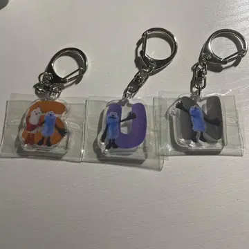 퍼펫 순순 아크릴 키링 3개 세트