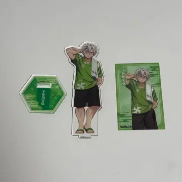 극락탕 시나즈가와 사네미 아크릴 스탠드 카드 세트 묶음 판매