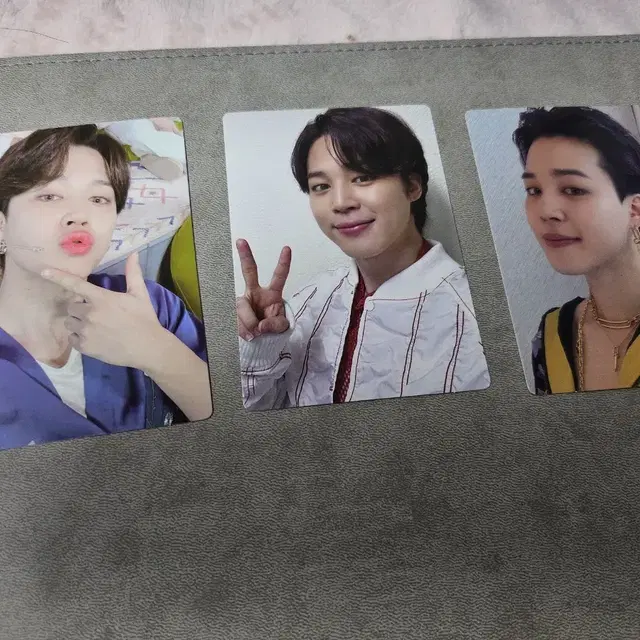 3장 일괄 bts 방탄 머치 박스 포카 지민