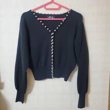 JILL by JILLSTUART 펄 가디건 블랙