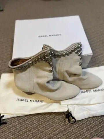 미사용 ISABEL MARANT 숏부츠