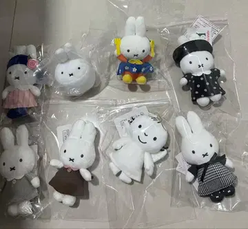 미피 마스코트 세트 8점