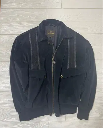 GULK HOMME 블랙 벨로아 자켓