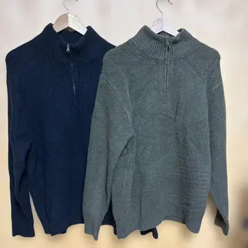 UNIQLO 수플레얀 하프 집업 2세트