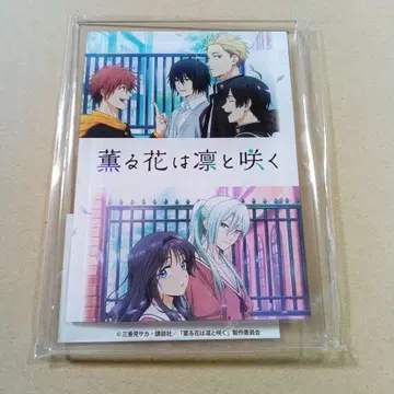 향기로운 꽃은 늠름하게 피다 복권 메이트 아크릴 비주얼 보드