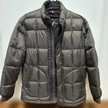 프리미엄 다운 자켓 브라운